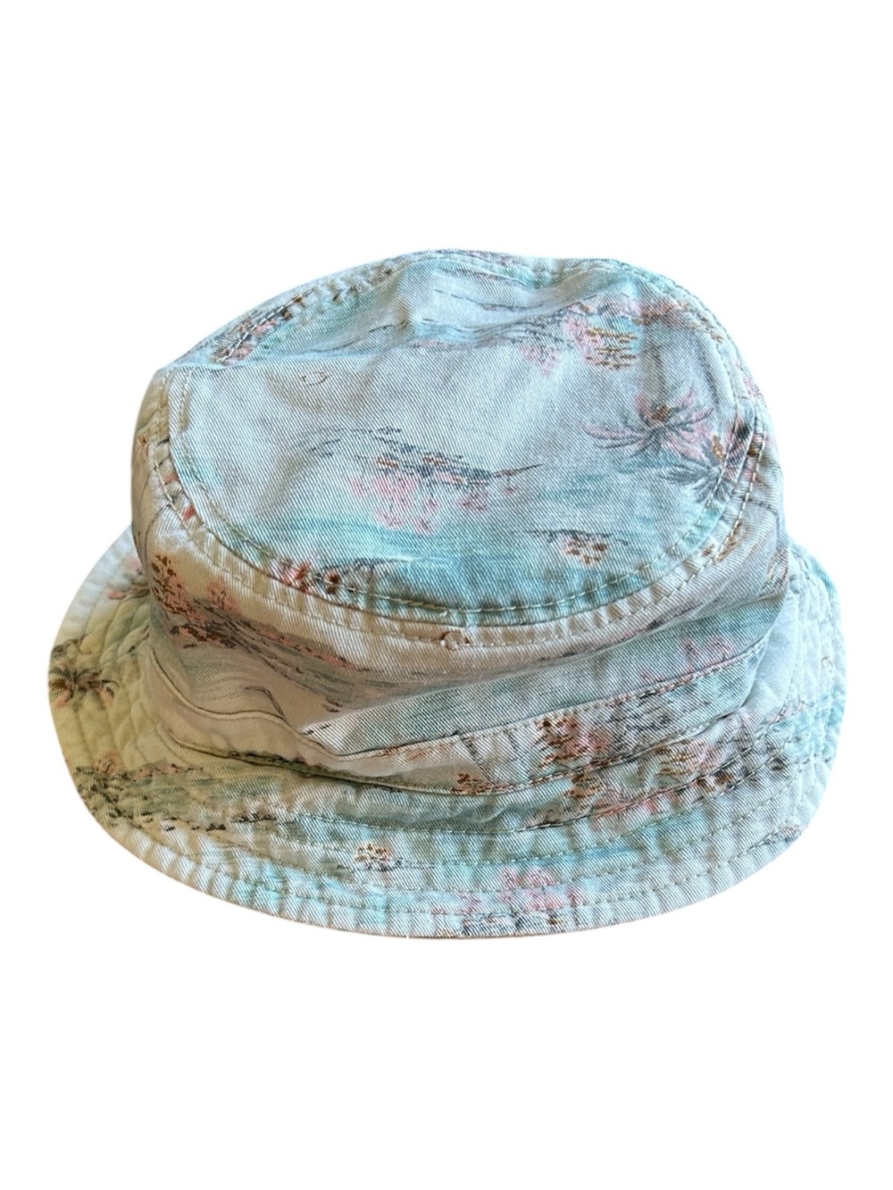 American Eagle Reversible Floral Bucket Hat